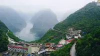 广西河池市，东兰县，广西红水河第一湾