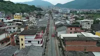 道通EVO NANO+航拍福建省泉州市永春县城区五里老街及牯山古镇