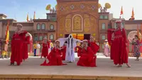 2023.04.16喀什香妃园表演，香妃迎宾。