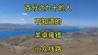 百分之九十的人不知道的羊卓雍错小众线路