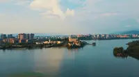 梁平双桂湖湿地公园