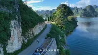 一分钟领略广西最美环湖公路-上林县大龙湖