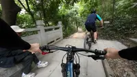 广东省佛山市西樵山风景区山地越野A线