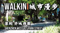 【云散步】【4K城市】【深圳】周末居家，跟着镜头在深圳南山华侨城的绿茵里漫步~WALKIN城市漫步.171|深圳·侨城西街【BY DJIPocket2】