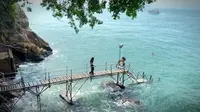 香港的海，西环泳棚