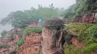 乐山大佛3九曲栈道