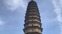 太原永祚寺，双塔之巅，及历史磅礴