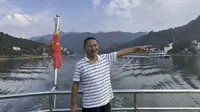 新安江山水画廊，坐船游览全程三小时，风景太美了