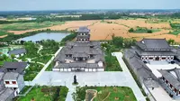 合肥肥东：航拍包公故里文化园