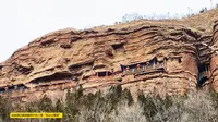 #古丝绸之路南路西宁古八景·北山土楼观