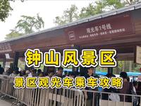南京旅游必游钟山风景区，观光车乘车攻略来啦