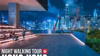 【香港】西九龙 文化区的夜景