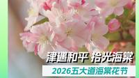 春风十里 天津等你丨2026五大道海棠花节如约而至！这里的每一幕，都是天津春天的明信片