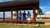 【4K】去六堡找小帅哥，上风车山顶喝茶吹风