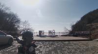 摩旅中国，四川旺苍县盐井河峡谷，杜鹃峰下坡回盐河镇