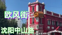 沈阳欧风街，中山广场附近的中山路一段打造成欧洲风情一条街，行走此地仿佛置身于欧洲的一条街路。