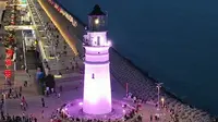 青岛情人坝的灯塔-加长版