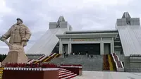 实拍大庆市铁人王进喜纪念馆，了解铁人故事，学习铁人精神