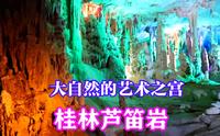 桂林芦笛岩，大自然的艺术之宫，钟乳石非常壮观