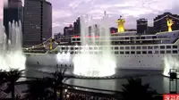 深圳海上世界音乐喷泉