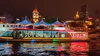202405天津海河游船意风区码头出发30min记录