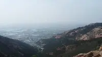 坐标青岛，毛公山首飞