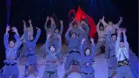 再回延安演出真的好震撼