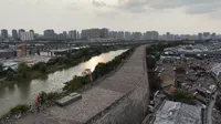 航拍南京 夫子庙 老门东