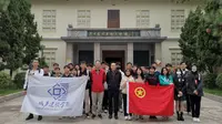 仲恺农业工程学院给排水203班团支部参观廖仲恺何香凝纪念馆