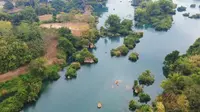 广西崇左市新和镇乡村旅游度假区航拍