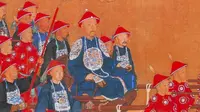 乾隆帝万树园赐宴图