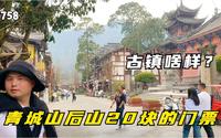 四川青城后山，要收20块门票才能进的泰安古镇，里面到底啥样？第758期