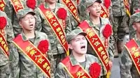 勇士出征！汤阴县新兵入伍前在岳飞纪念馆齐声背诵《满江红》