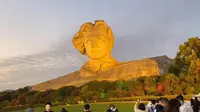 长沙最有名5A景区：橘子洲头，也是湘江下游最大的洲，中国第一洲