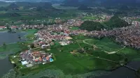 航拍中国-文山州丘北县普者黑