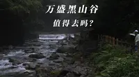 重庆避暑圣地——万盛黑山谷，值得一去吗？