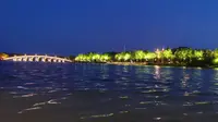 【唐山•开滦南湖旅游景区】夜景观光