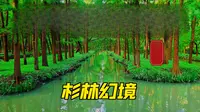 兴化李中森林公园，里下河水乡里的苏中小九寨，满目所及都是绿意