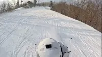 亚布力阳光滑雪场雪道B2 一镜到底