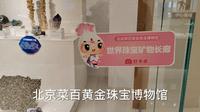 北京菜百黄金珠宝博物馆参观游览记录【2023.11.14记，世界珠宝矿物长廊】，北京广安门内地区，内中有中国最大的青色天河石，奇珍异宝，目不暇接！