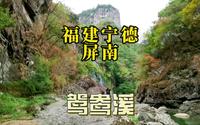 福建宁德屏南鸳鸯溪，被誉为爱侣圣地，鸳鸯故乡，中国特级景点