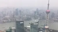 【金茂大厦】参观88层观光厅与超音速电梯