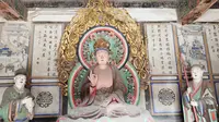 实拍山西1062年古刹，为五代割据皇帝所建，在国内极其稀缺值得看|山西平遥镇国寺|地上文物看山西
