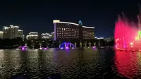 唐山惠丰湖音乐喷泉