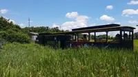 航拍广西玉林五彩田园