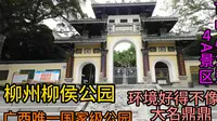 市中心免费4A景区，广西唯一国家级公园，环境好得不像话，柳州柳侯公园，大名鼎鼎