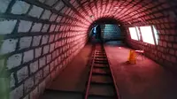 【POV】（别看了，什么都没有）太原 中国煤炭博物馆 地下矿车 后方展望POV