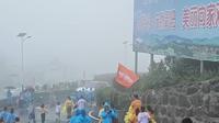 奔跑吧.邵阳——隆回站  打卡美丽向家村亲子跑现场实况，晴天雨天都值得热爱……