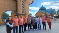 同学齐游黑河中俄民族风情园