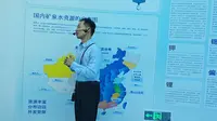 在无极雪讲解水文化中心的日常